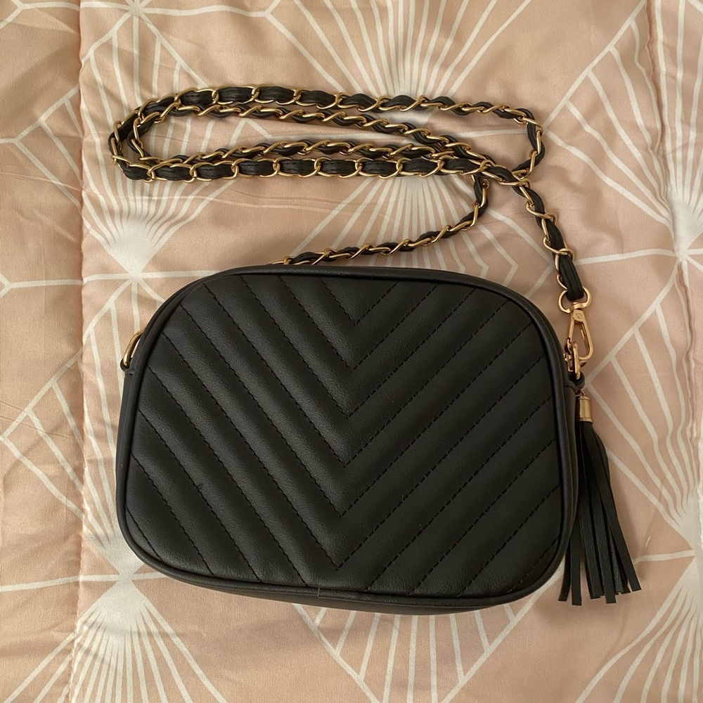 Vegan Leather Crossbody (NWOT)